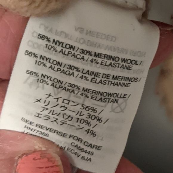 J Crew V Neck Beige Sweater Very Soft Pullover Sz L - Picture 4 of 6